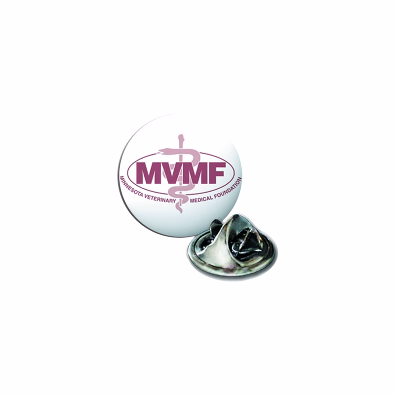Lapel Pin / Pins with 1" Round Imprint