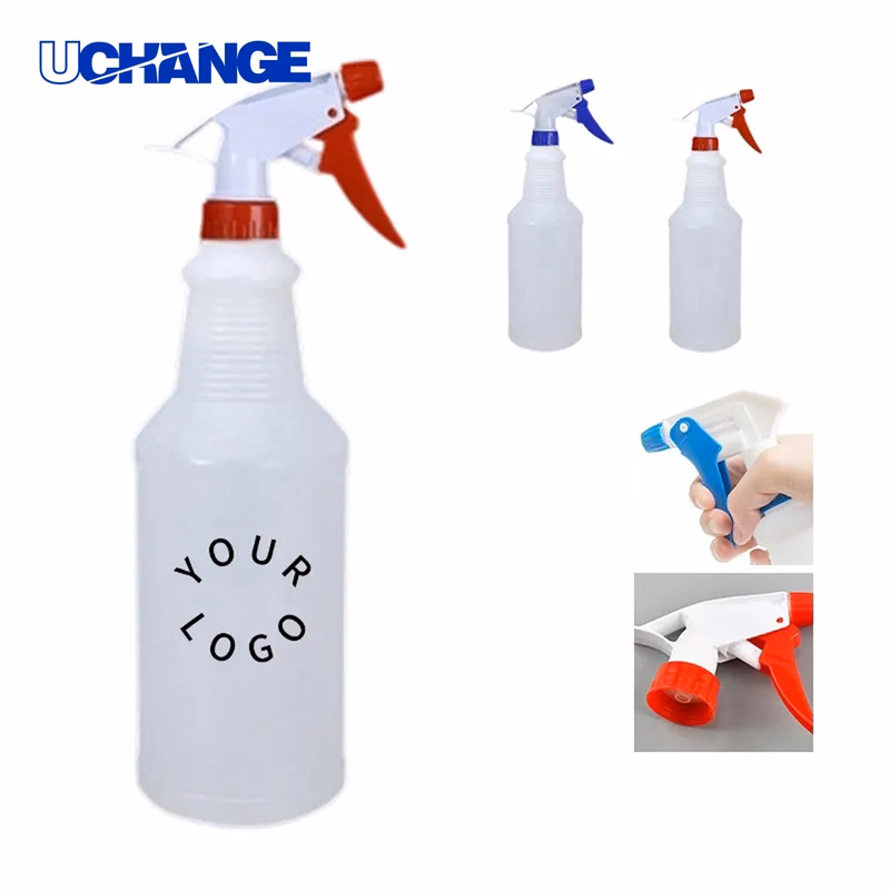 Plastic Spray Bottle Container Customizable for Home and Garden