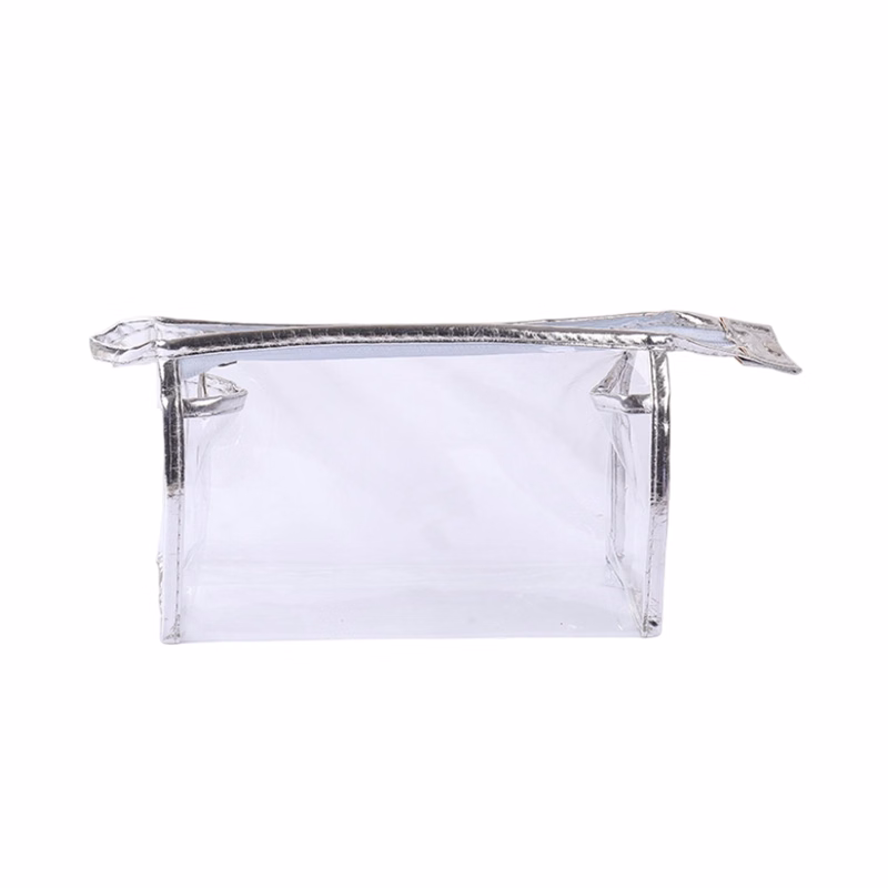 Transparent PVC Zipper Bag For Travel Storage