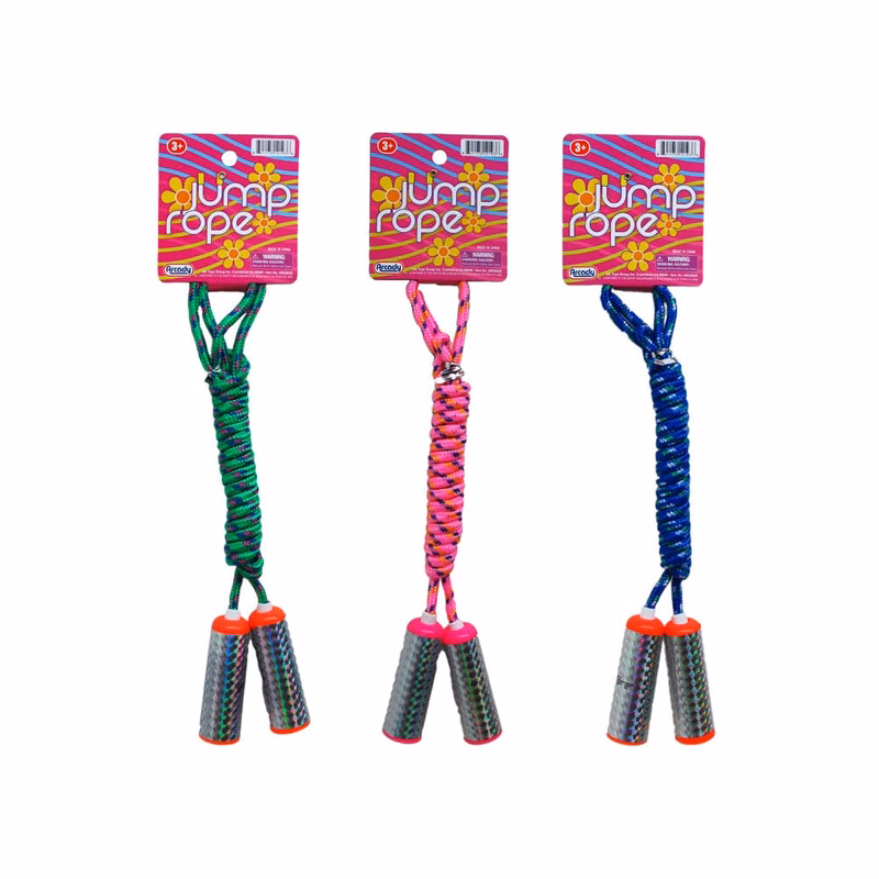 Toy Jump Ropes Assorted Colors 91.5"