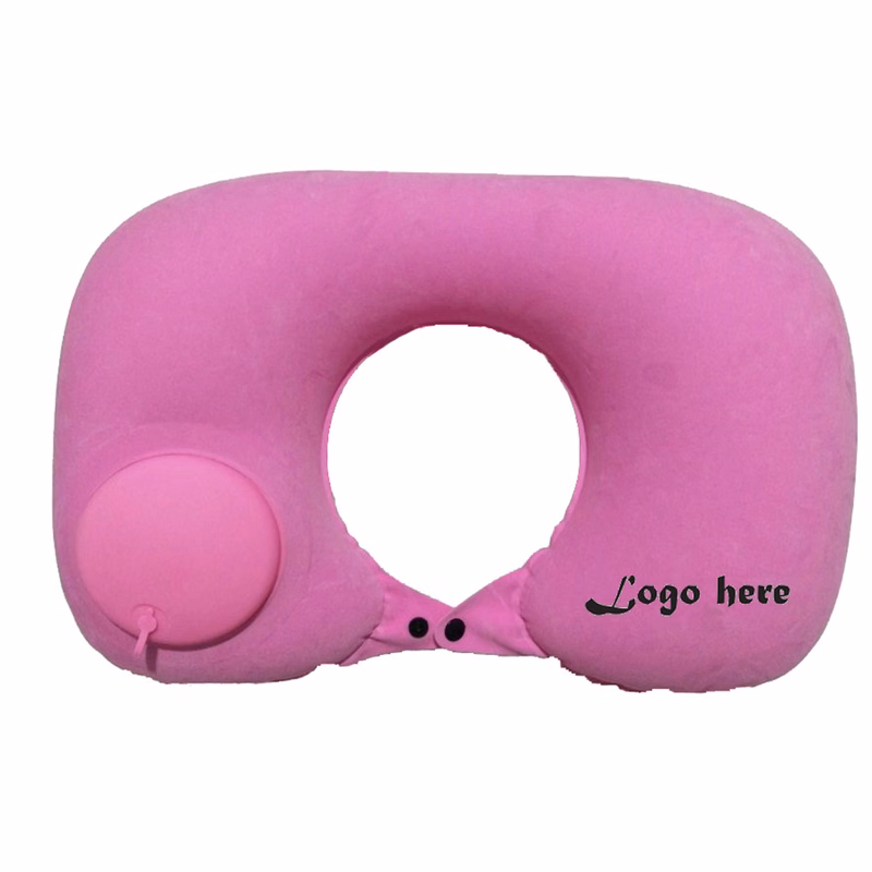 U-Shape Inflatable Neck Travel Pillow