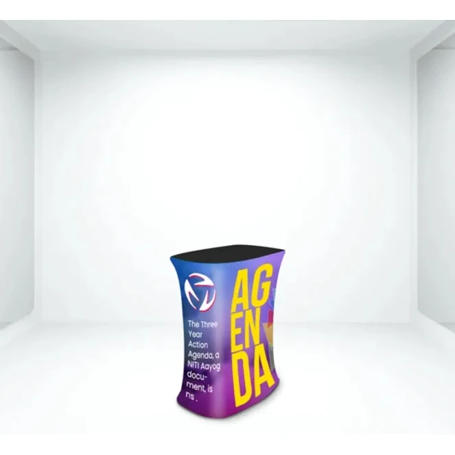 Fabric Pop Up Booth Square (91.73" x 40.55") 1