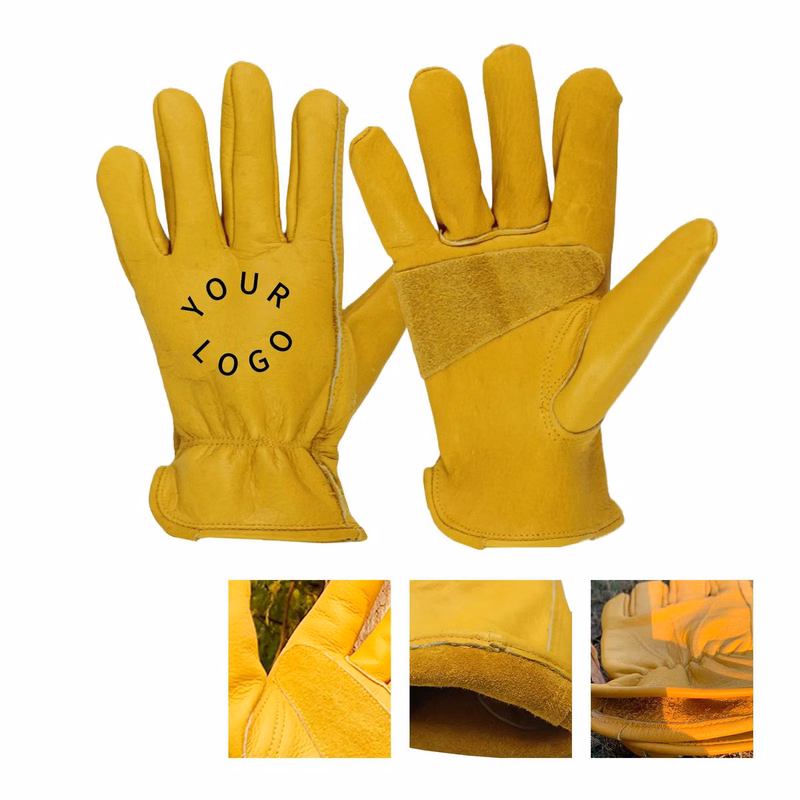 Durable Cowhide Gloves for Heavy Duty Work