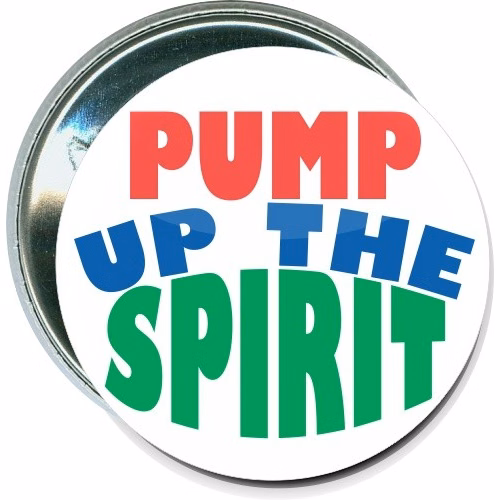 Pump up the spirit, Cheerleading Button