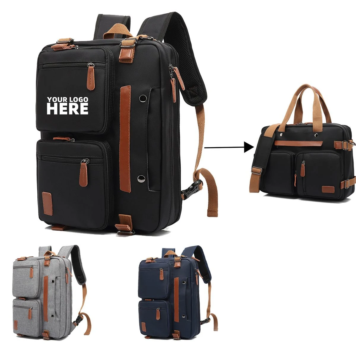3 In 1 Laptop Backpack 1