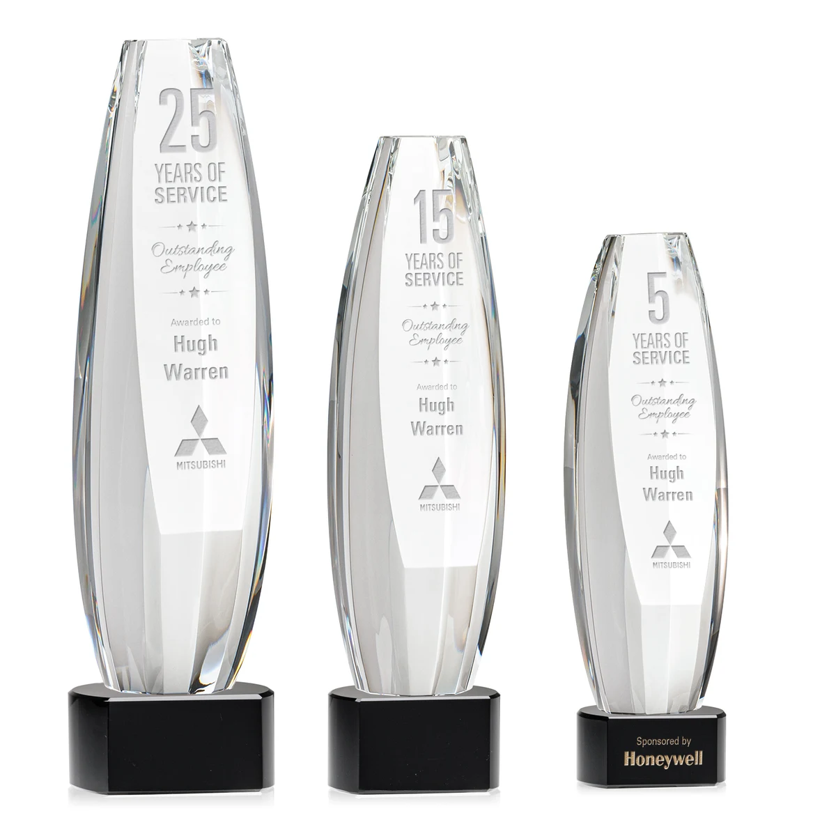 Hoover Award on Paragon Base - Black 1