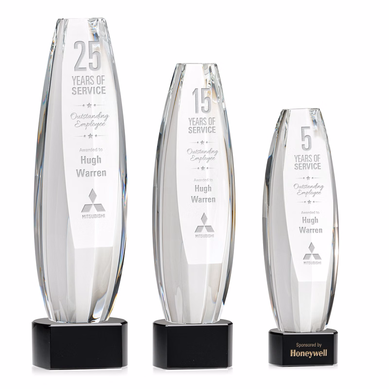 Hoover Award on Paragon Base - Black