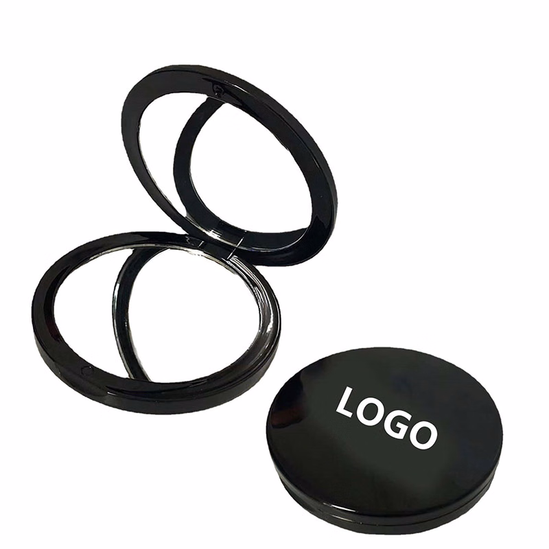 Folded Compact Travel Makeup Magnifying Mirror