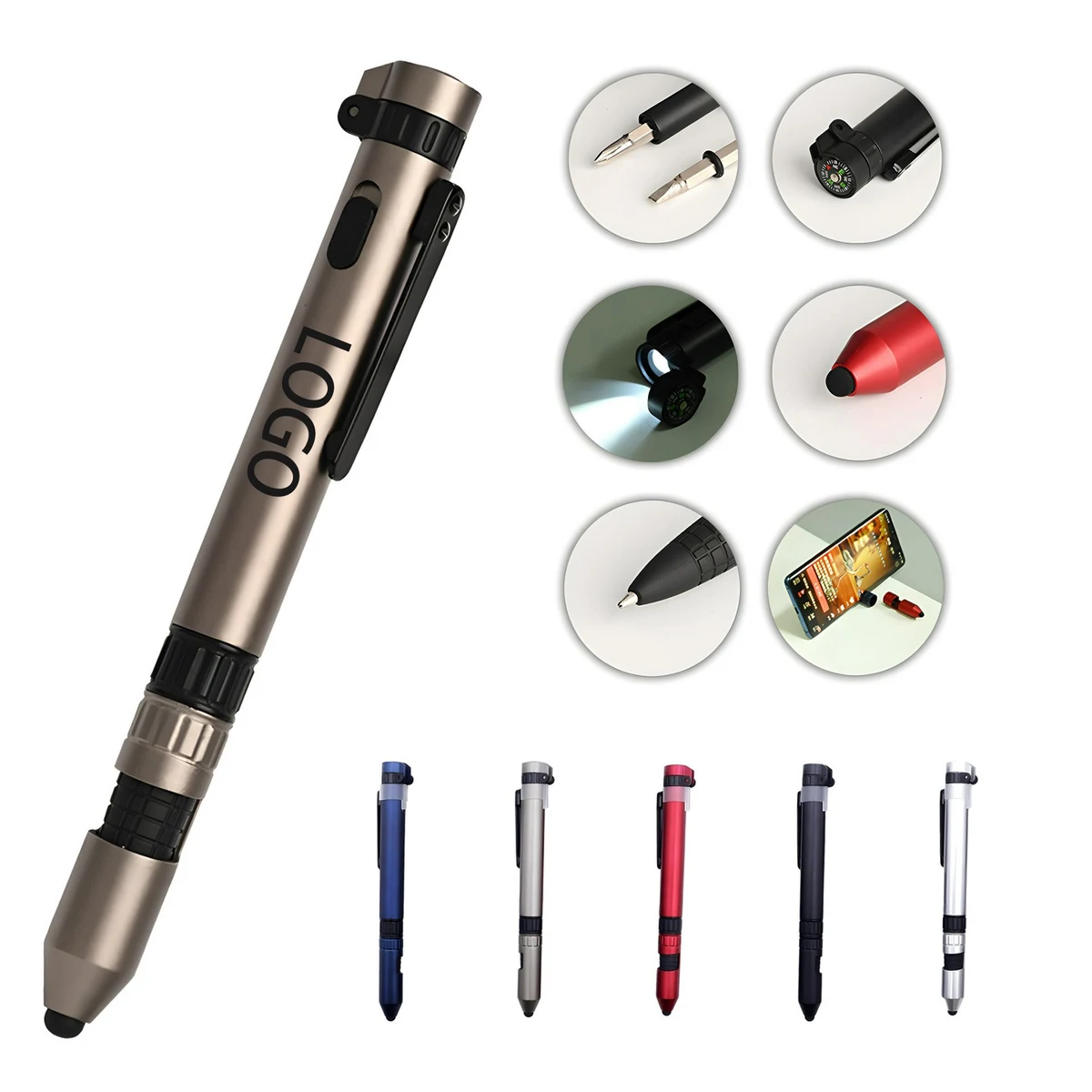 Multi Functional LED Pen 1