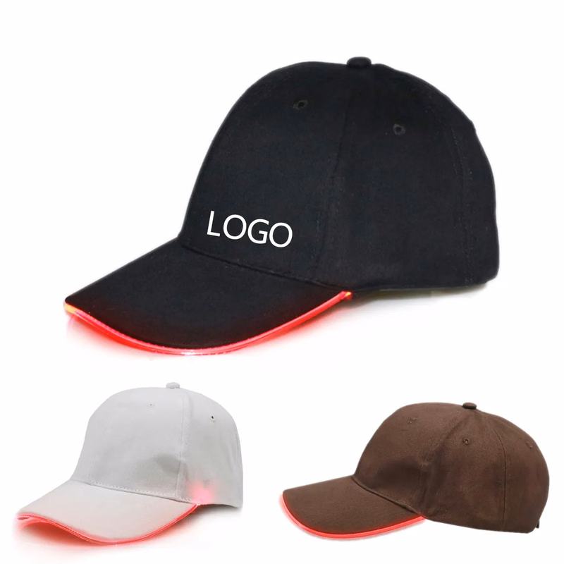 Led Lighting Cotton Baseball Cap