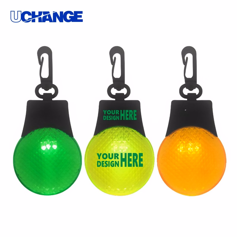 Safety Clip-On Round LED Warning Light for Safety