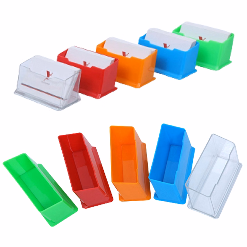 Desk Plastic Business Card Holder