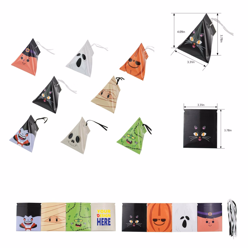 Custom Full Color Halloween Candy Packing Box