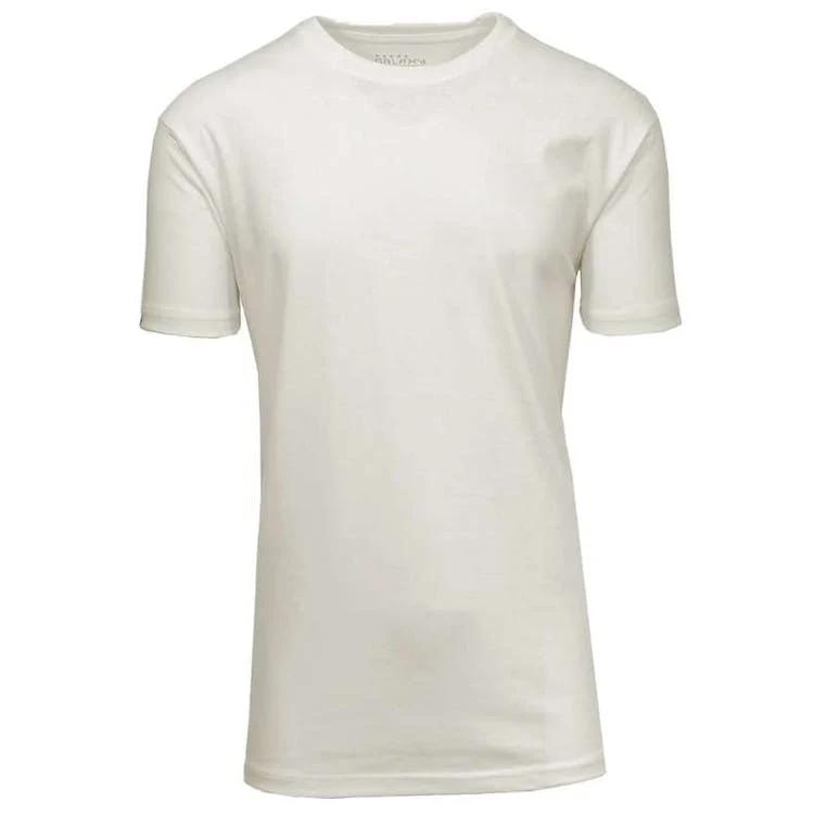 Men's Crew Neck Tees - White Large 1
