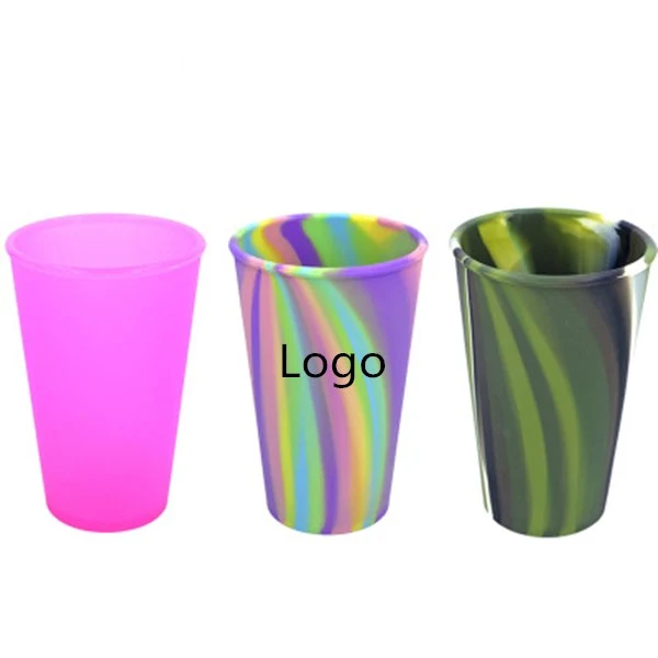 Unbreakable Silicone Cup Drinkware Pint Glass Set 1
