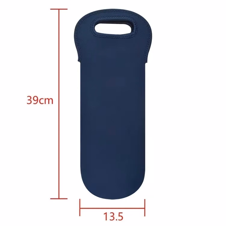 Neoprene Single Bottle Wine Bag