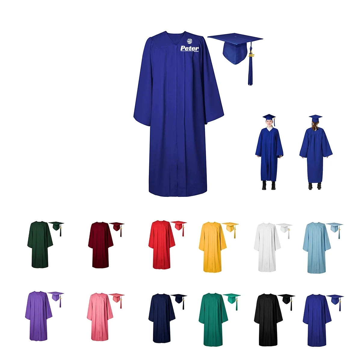 Graduation Cap and Gown 1