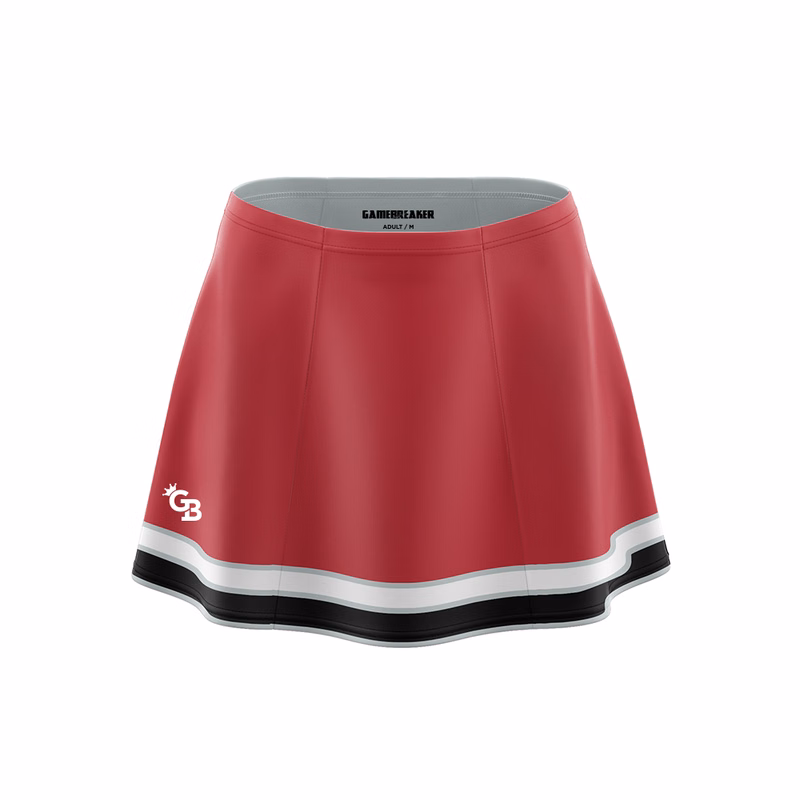 Side Vent Cheerleading Skirt