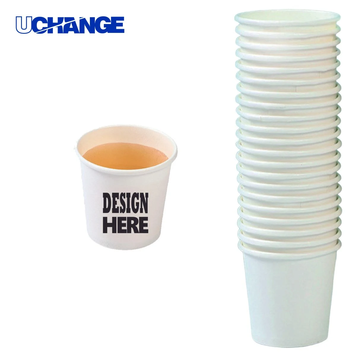 Odorless Disposable Drinking Cup Container (1 OZ) 1