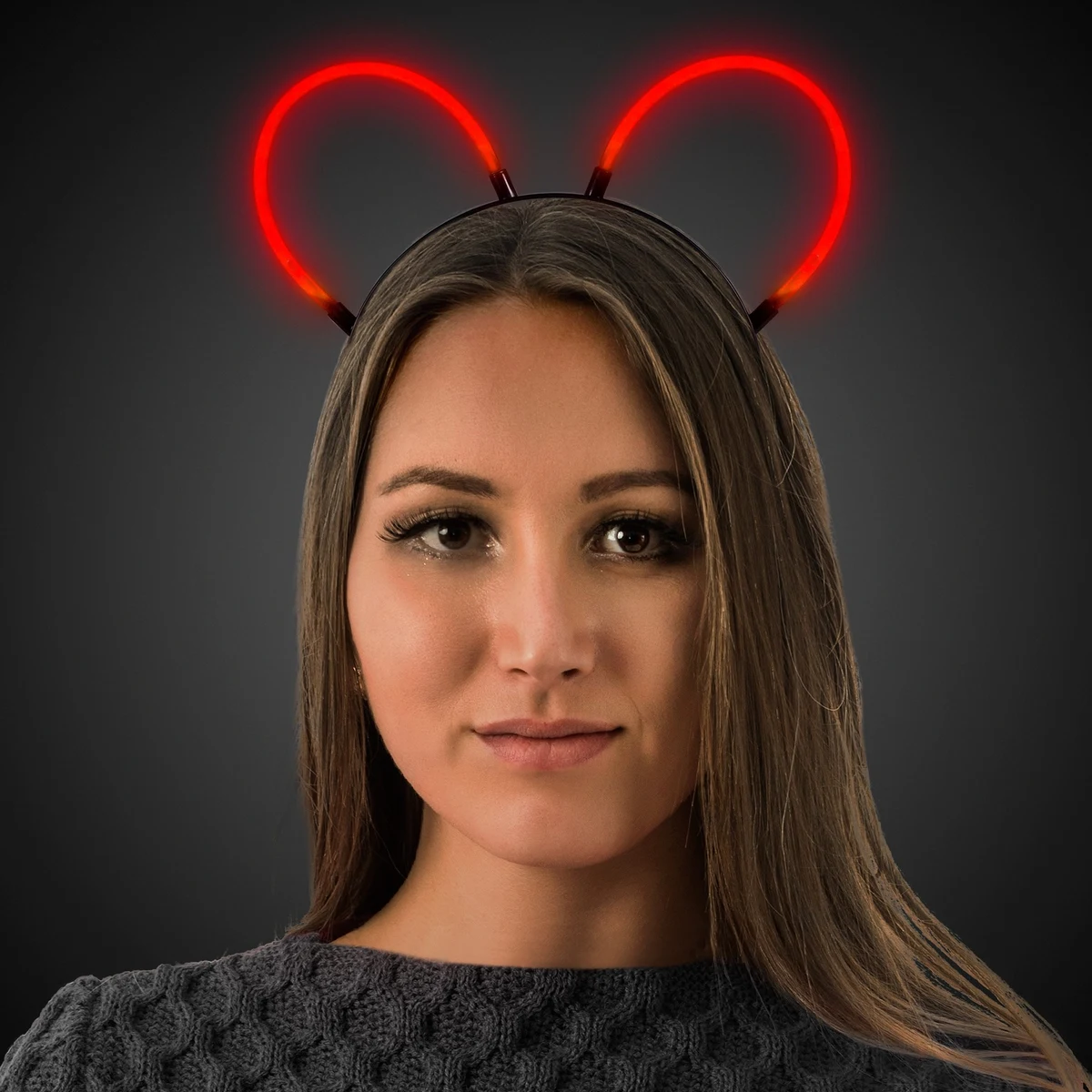 Red Glow Bunny Ears 1