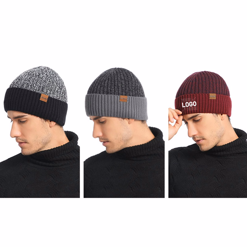 Autumn and winter neutral European and American solid color warm hat