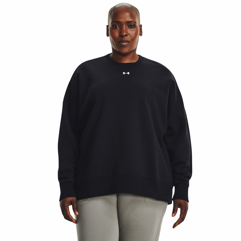 Women's UA Rival Fleece Oversized Crew 