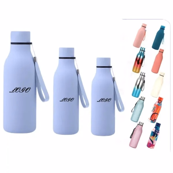 Stainless Steel Water Bottle for Commutes, Fitness and Travel