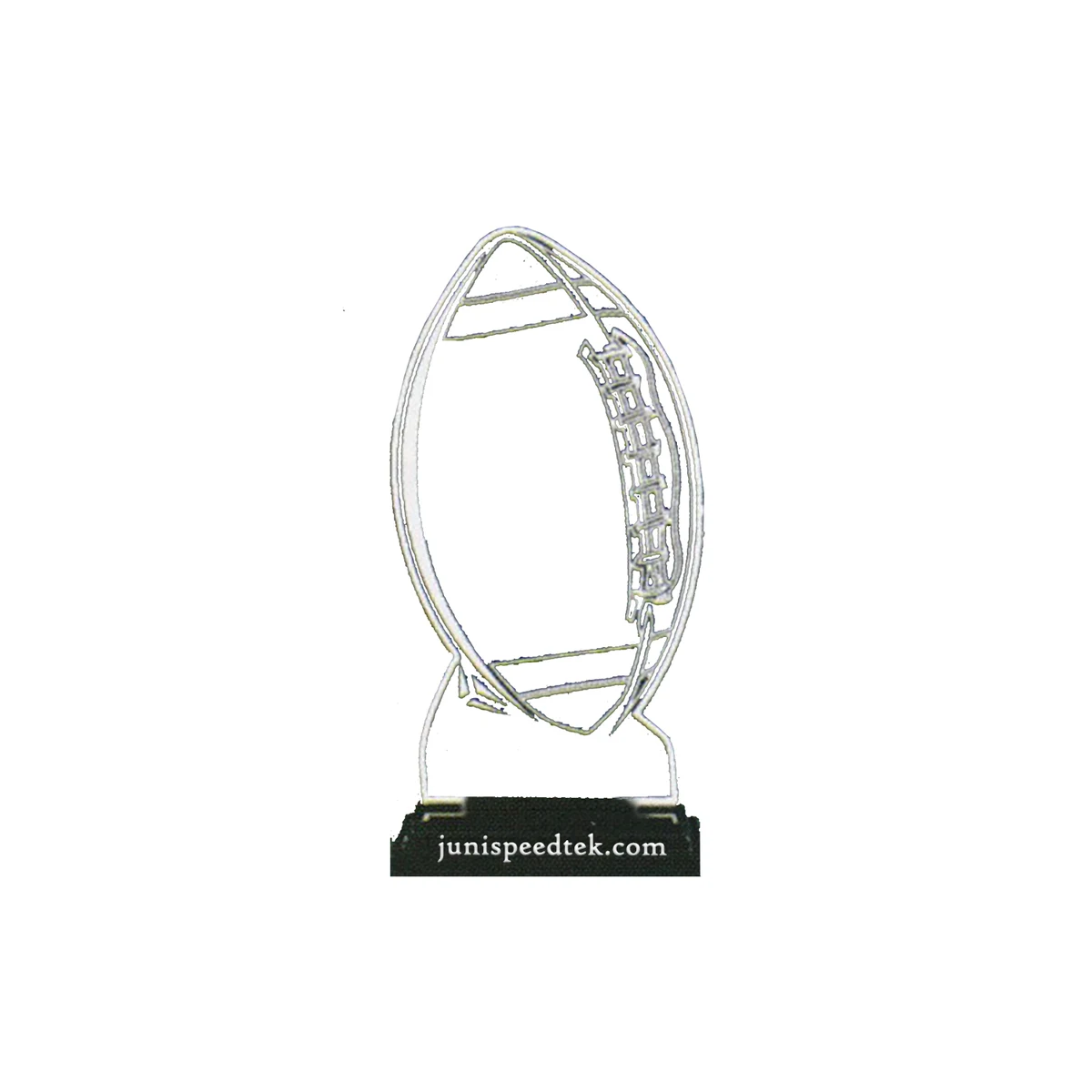 Football Champions Award on a Black Base 1