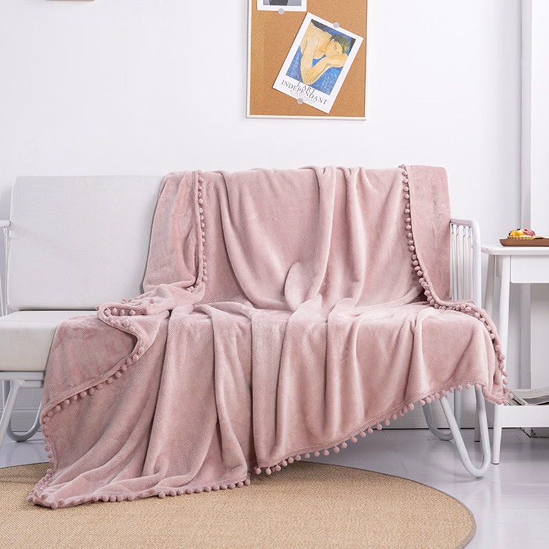 Large Flannel Fabric Fleece Blanket