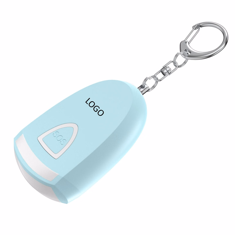 Rechargeable electronic alarm with light