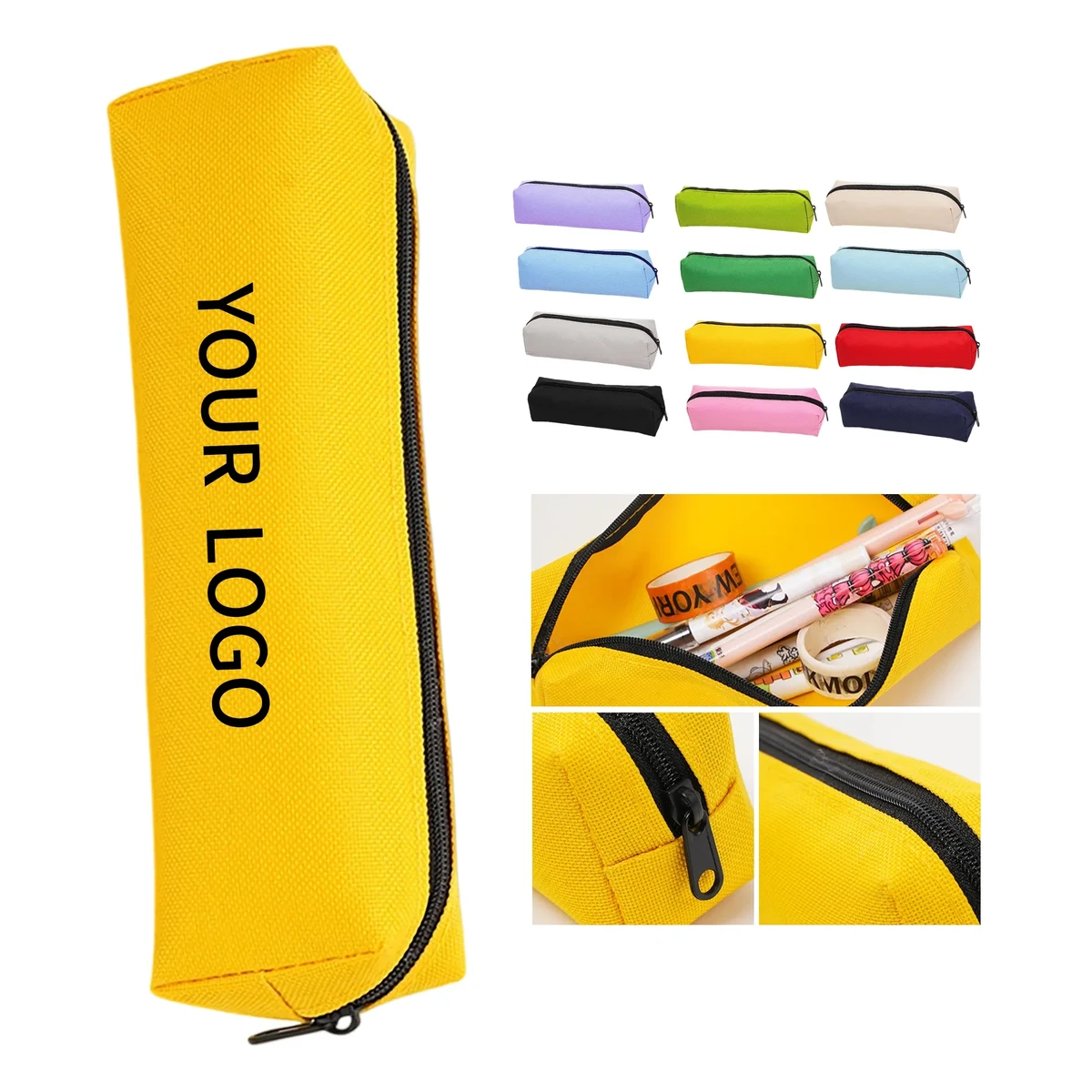 MOQ 50 Waterproof Oxford Pencil Case 1