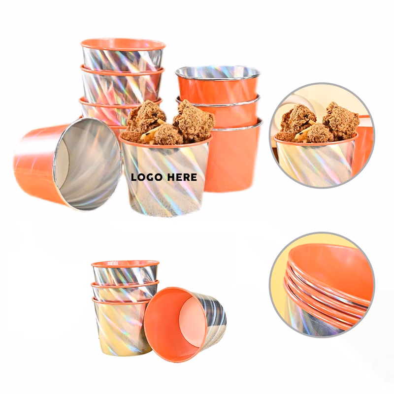 Disposable Fried Chicken Popcorn Paper Bucket