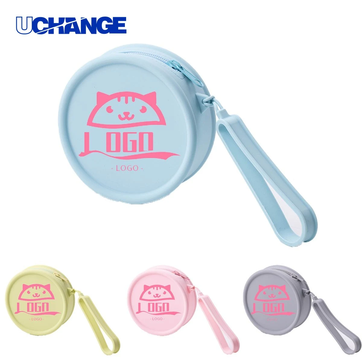 Medium Round Silicone Waterproof Storage Bag Organizer 1