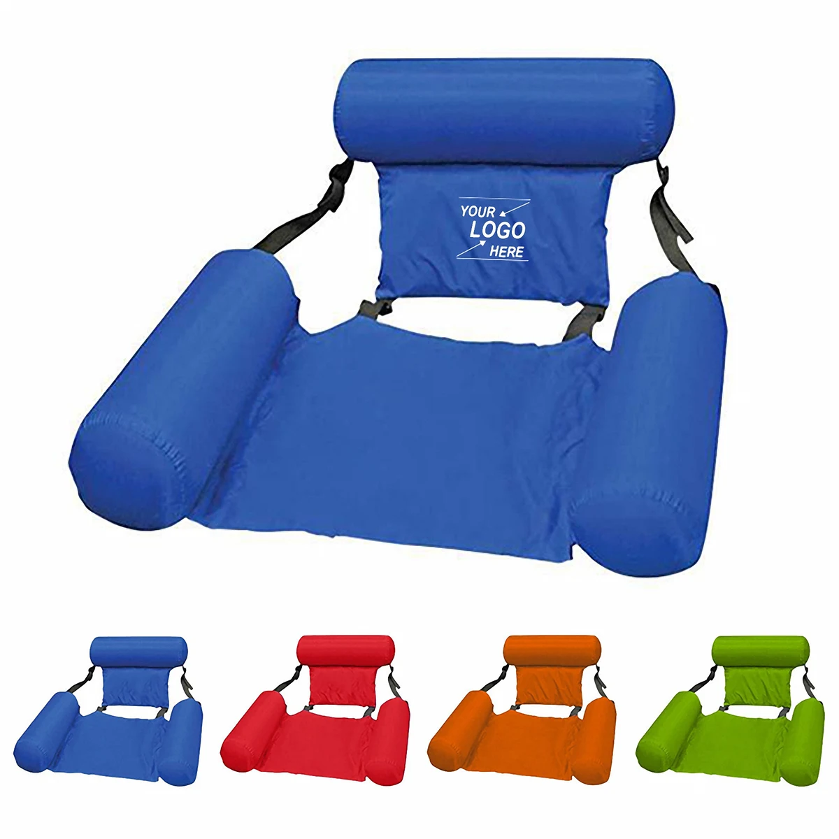 Inflatable PVC Backrest Pillow 1