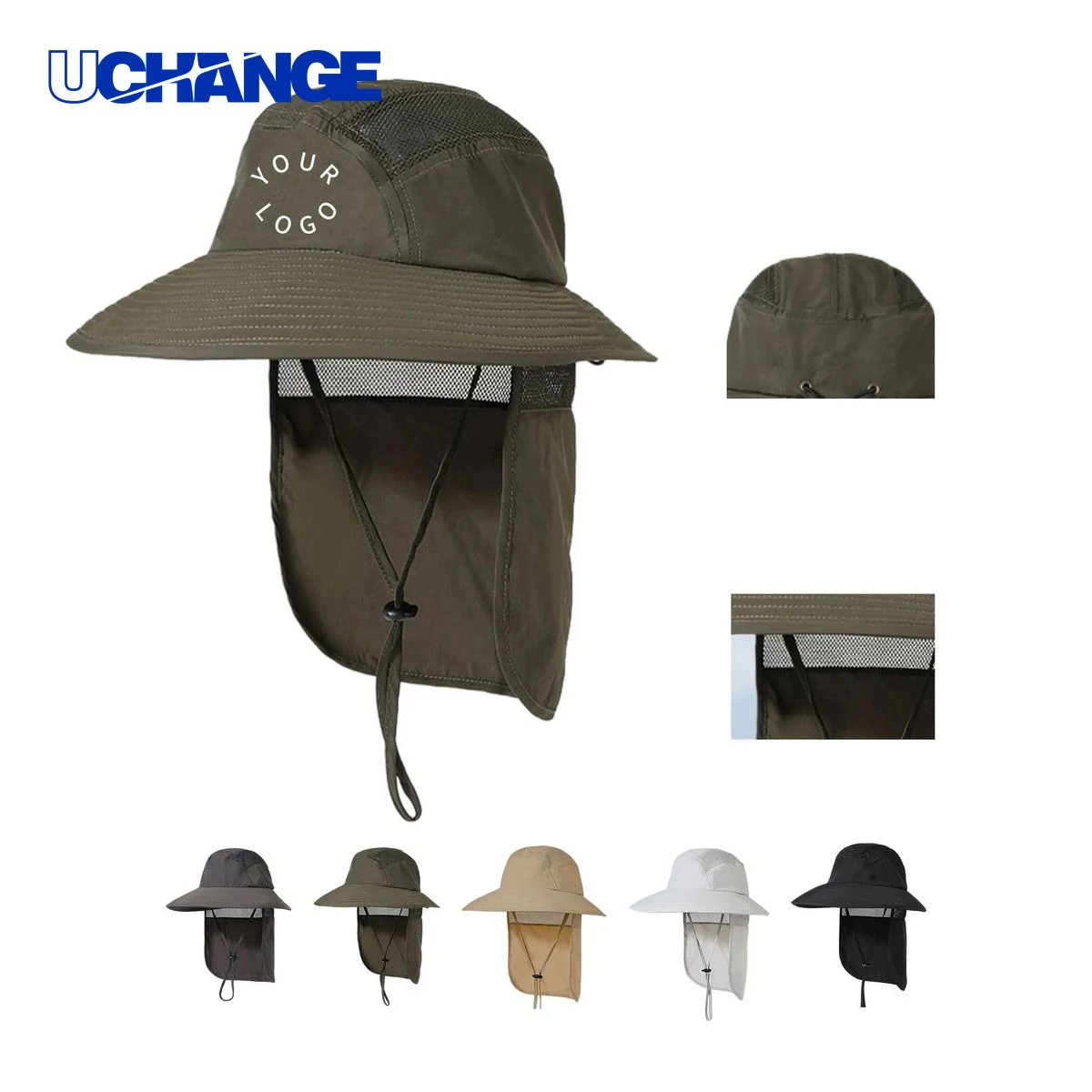Lightweight Fishing Hat Headwear with Breathable Mesh 1