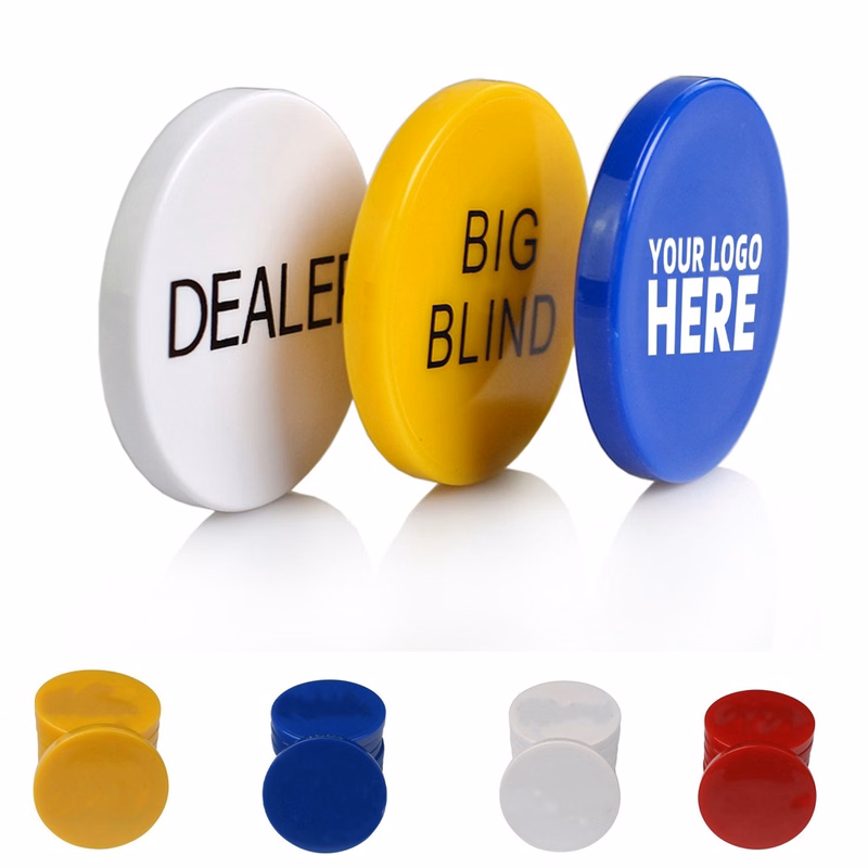 Dealer Plastic Poker Button