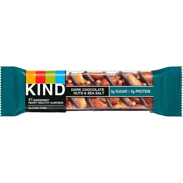 KIND Bars - Dark Chocolate Nuts & Sea Salt 12 Bars 1