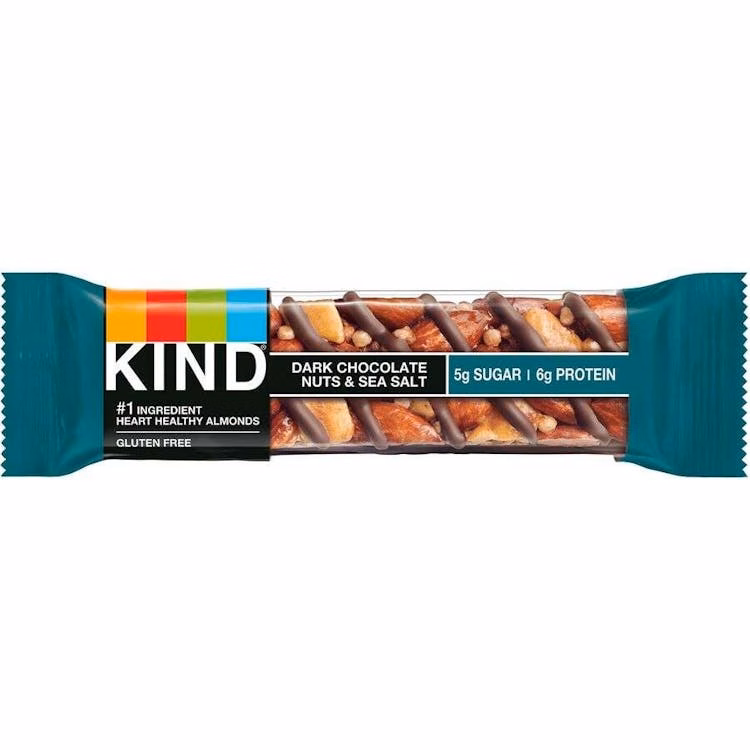 KIND Bars - Dark Chocolate Nuts & Sea Salt 12 Bars