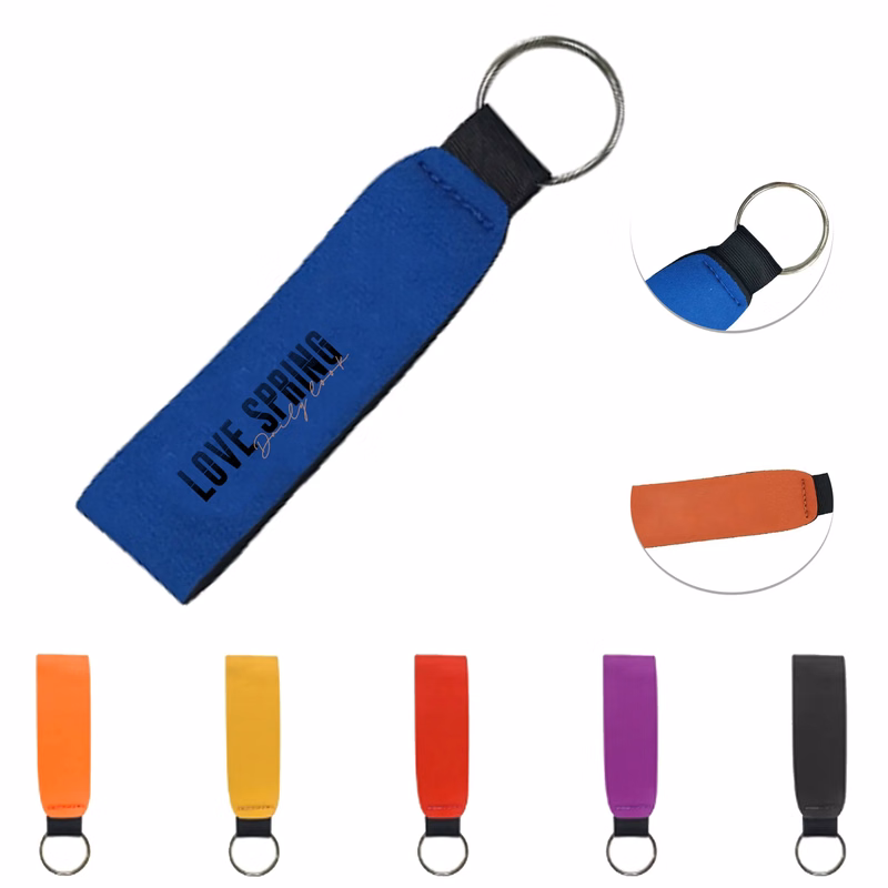 Floating Neoprene Wristband Keychain