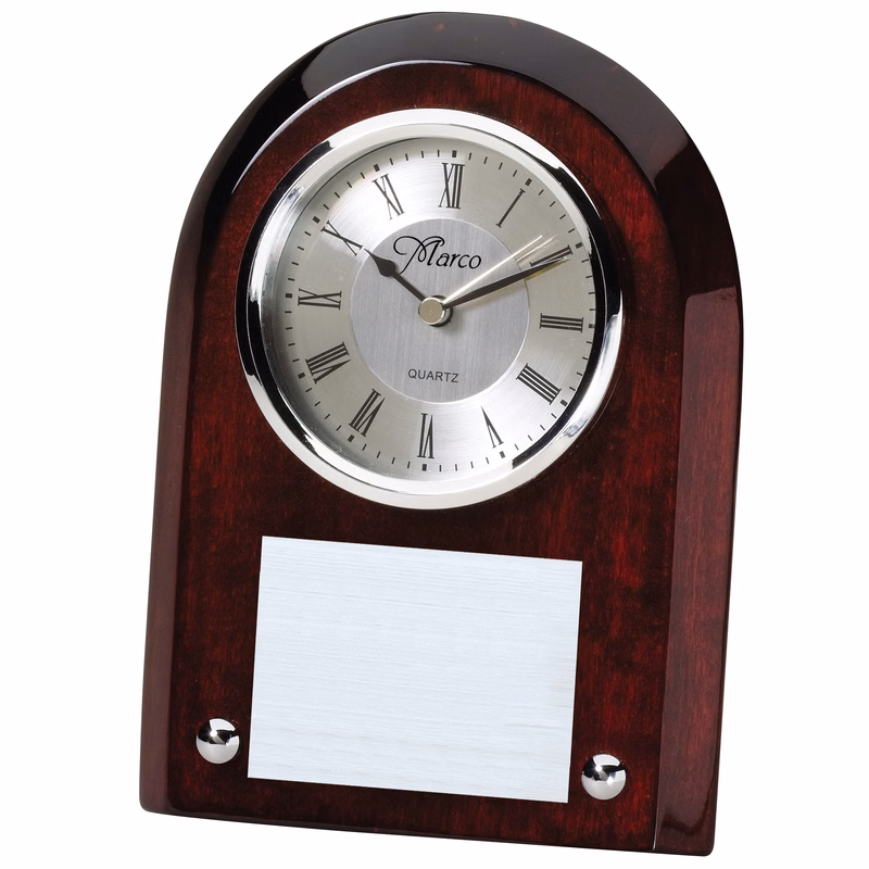 Rosewood Promotional Clock