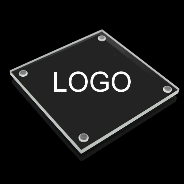 Crystal Square Shape Coaster 1