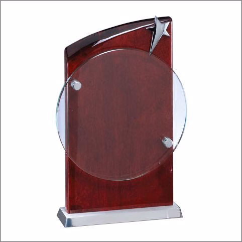 Rosewood Stand With Star 9"