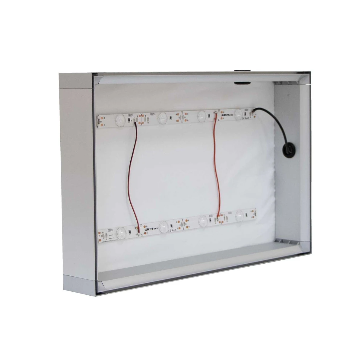 11" x 17" Standard SEG Glo Wall Mount Hardware 1
