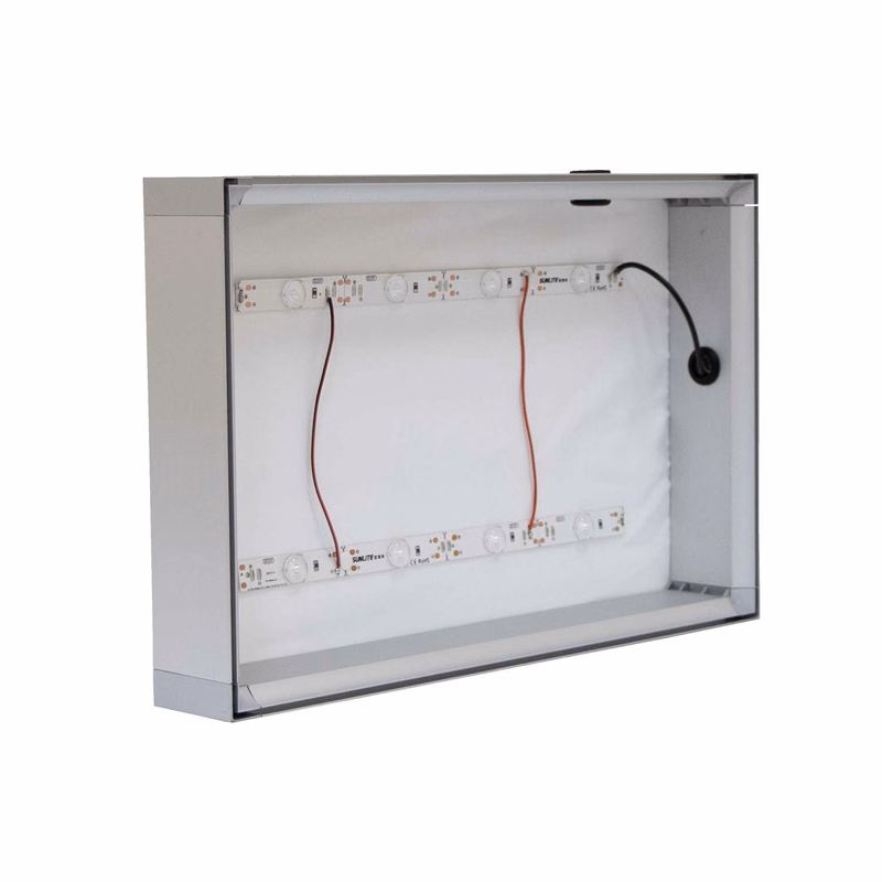 11" x 17" Standard SEG Glo Wall Mount Hardware