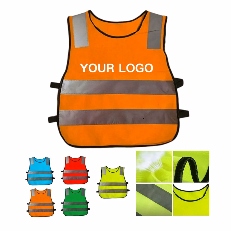 Children Reflective Vest for Outdoor Night Visibility