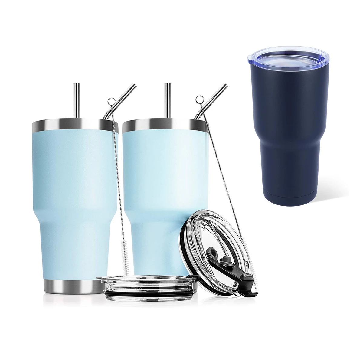 30 Oz Stainless Steel Insulated Travel Mug 1