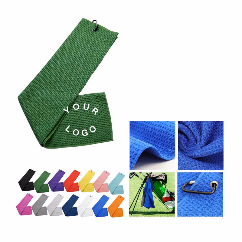 Compact Golf Towel Lightweight and Absorbent