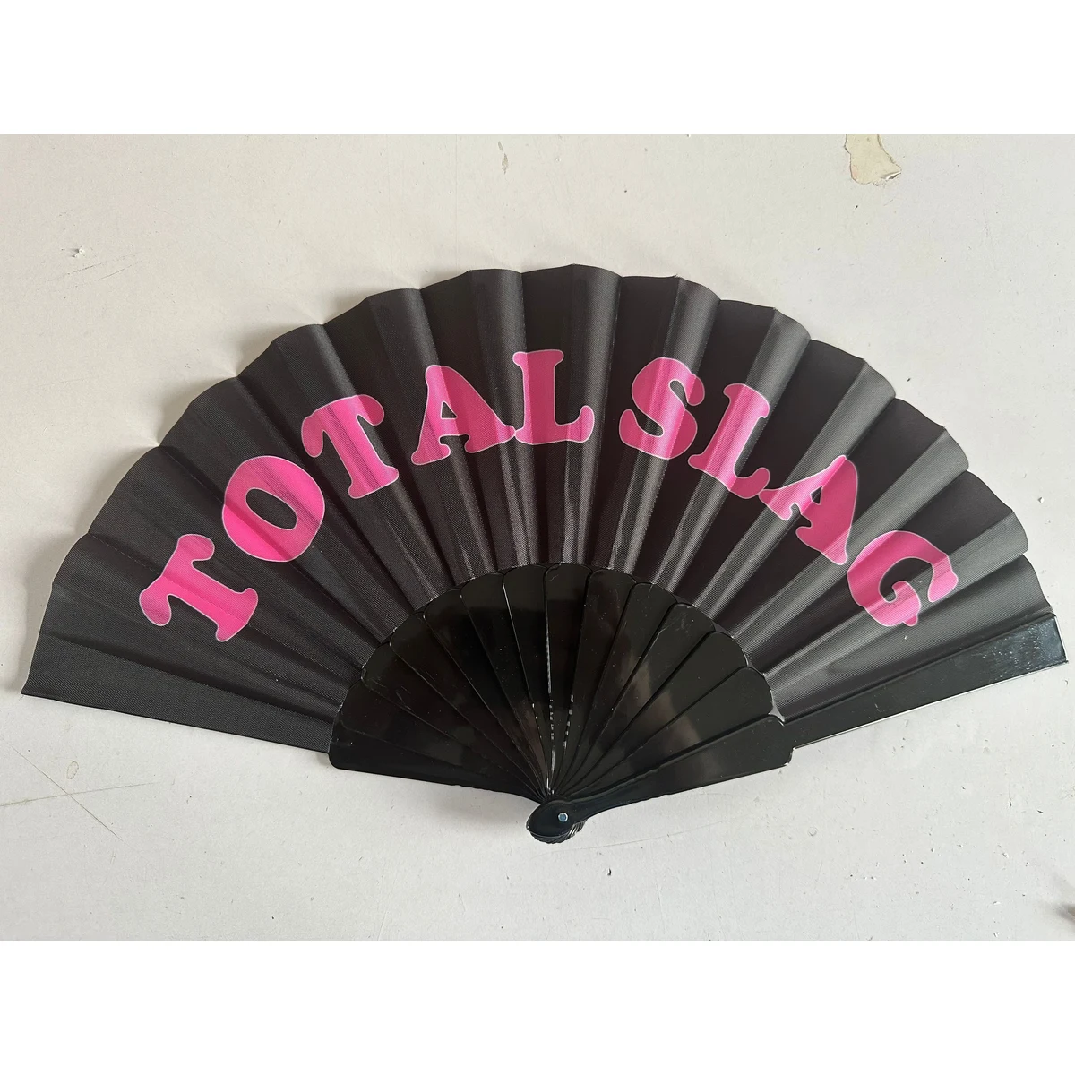 Folding Plastic Hand Fan 1