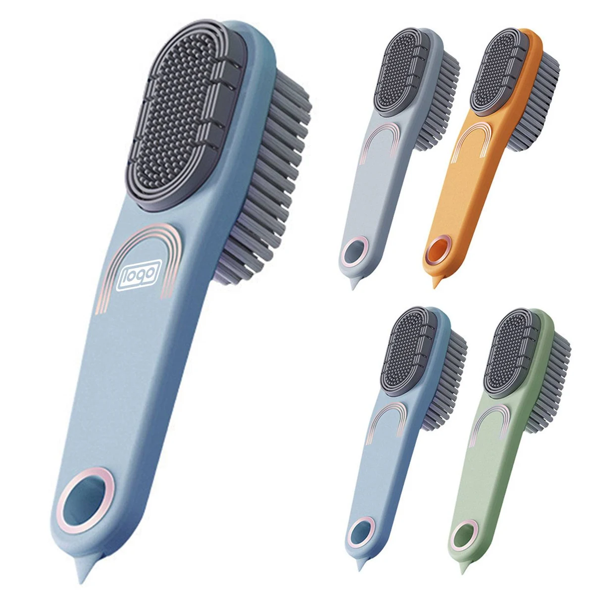 Double-Sided Soft Bristle Cleaning Brush 1