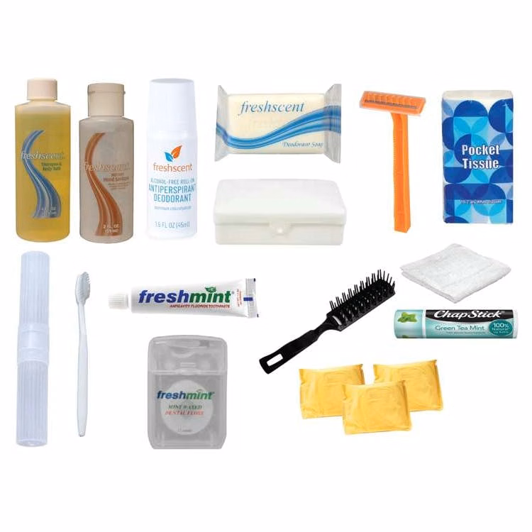 Women's Hygiene Kits - 17 Piece